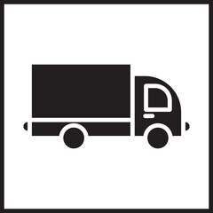 Delivery Truck Icon Deign
