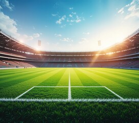 Soccer Field Backgrounds for Design Projects