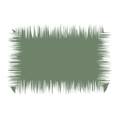 Blank Jagged Rectangle Frame