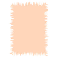 Blank Jagged Rectangle Frame