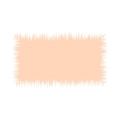Blank Jagged Rectangle Frame