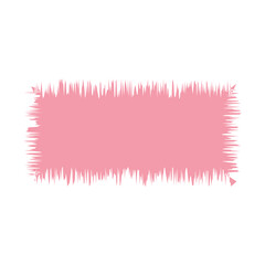 Blank Jagged Rectangle Frame
