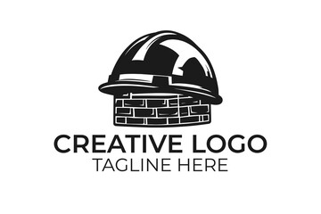 Fototapeta premium construction logo design