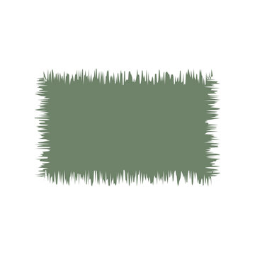 Blank Jagged Rectangle Frame