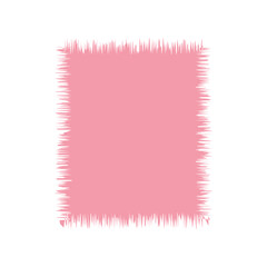 Blank Jagged Rectangle Frame