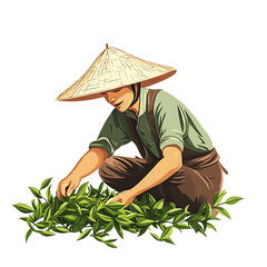 Refreshing Green Tea Leaves and Brewed Drink: Natural, Healthy, and Antioxidant-Rich Beverage