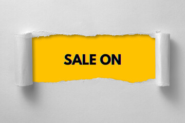 Sale On Now vibrant and bold graphic for a digital marketing campaign