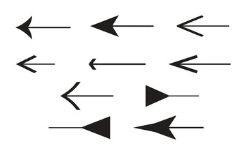 set of arrows