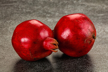 Fresh sweet juicy pomegranate fruit