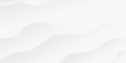 Abstract white and light gray wave modern soft luxury texture with smooth and clean vector subtle background illustration.