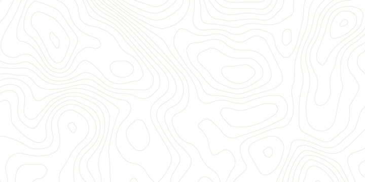 Topographic map, grid, texture, relief contour of terrain. Vector pattern background with mountains and flat land wavy line contours. Abstract monochrome topographic map, topography, cartography theme