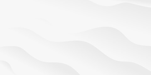 Abstract white and light gray wave modern soft luxury texture with smooth and clean vector subtle background illustration.