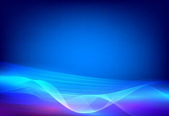 Blue Abstract Vector Background 