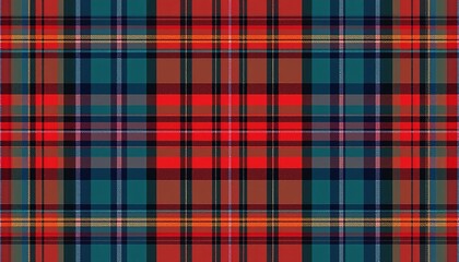 Classic Tartan Plaid Pattern Background Design