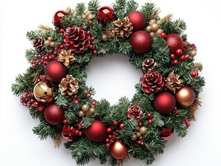 Festive Christmas Wreath