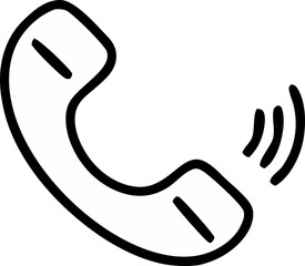 Fototapeta premium phone call svg ion
