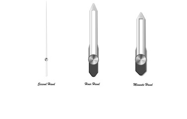 Watch Face Hands . Hour Hand, Minuts Hand