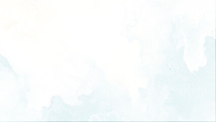 Abstract painted blue watercolor on paper texture background, Digital paint for template or any design