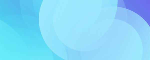 Minimalist abstract background, banner, blue nad pink gradations, abstract circle style shape, vector illustration.