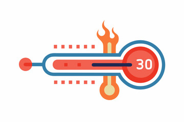 digital thermometer hot temp