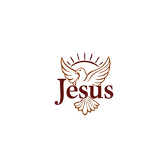 Jesus Dove Logo