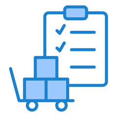 Fototapeta premium Demand Planning Icon