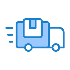 Obraz premium Last Mile Delivery Icon
