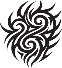 tribal tattoo design vector