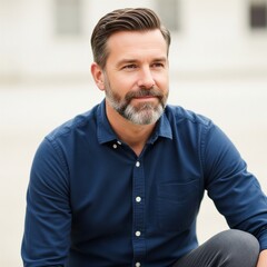 Fototapeta premium portrait of a man