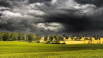 Wiejskie pejzaże. © Czesaw