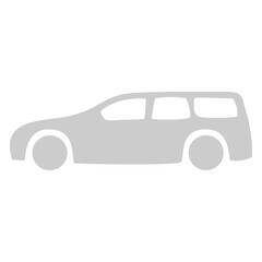Station Wagon car Icon shadow