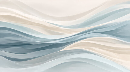 Beautiful luxury 3D modern abstract neon background consisting of waves with slight digital effect. 3d illustration, 3d rendering. 3d abstract modern business background wallpaper,