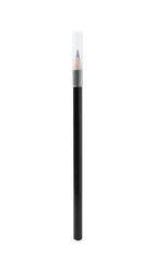 One black eyebrow pencil isolated on white