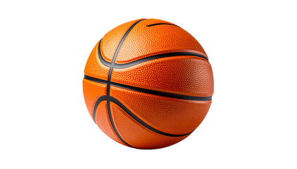 Fototapeta premium Basketball ball isolated on solid white background