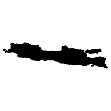 map of Java black