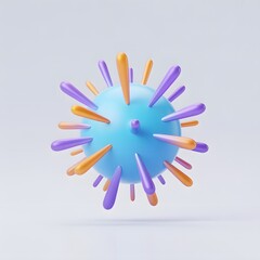 Abstract Spiky Sphere