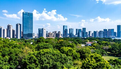 Better Life, Green City, Vibrant Eco Friendly Visuals, Photo