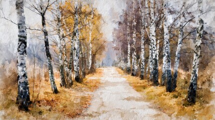 Tranquil forest path, journey through nature's verdant canopy scenic