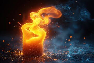 Ethereal Flame A Brilliant Candlelight Presented in Motion That Dazzles and Enchants All