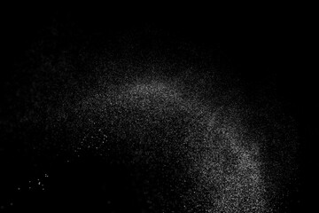 Abstract splashes of water on a black background. Abstract spray of water. Abstract rain. shower water drops. Abstract texture.