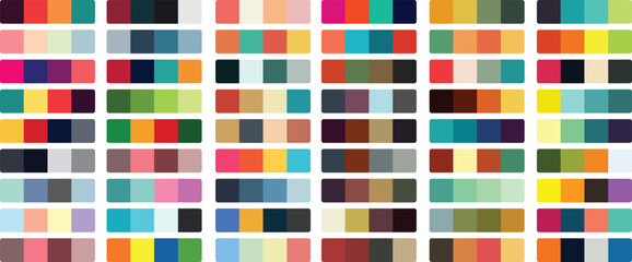 seamless pattern of colorful squares