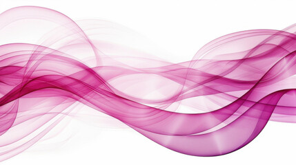 Gentle waveforms in pastel tones create calming abstract design, featuring flowing lines in shades of pink. This artwork evokes sense of tranquility and fluidity