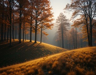 autumn in the forest