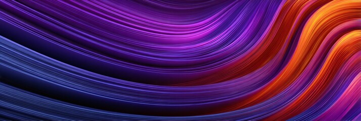 Abstract Flowing Colors