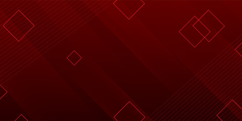 Red abstract on gray background