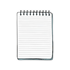 paper on an isolated background