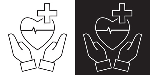 Healthcare  icon . Vector illustration. EPS10/ AI