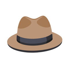 cowboy hat isolated on white background