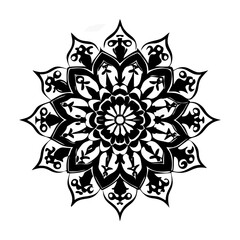 abstract flower vector illustration