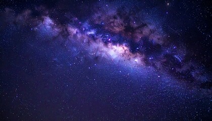 Fototapeta premium Vibrant Galaxy Sky, Dynamic Cosmic Photo